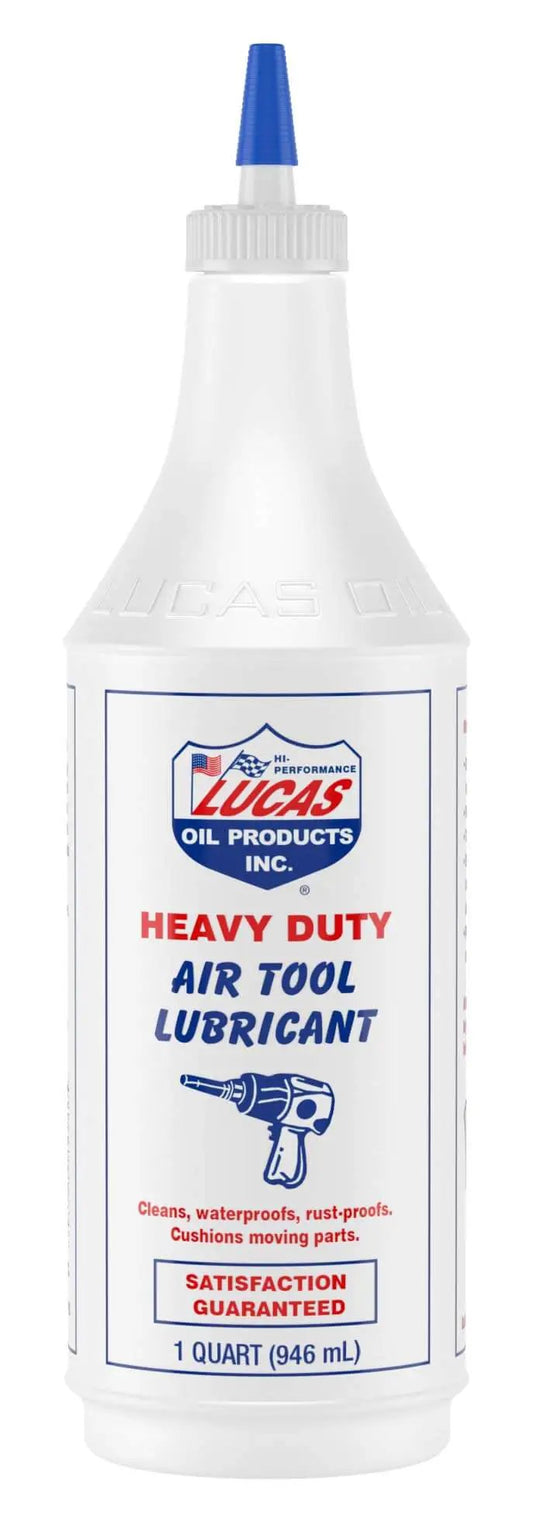 Lucas Oil 10200, 1 Quart Air Tool Lubricant For Pneumatic Tools That Extends Tool Life, Protects Under Extreme Temperatures, Disperses Water