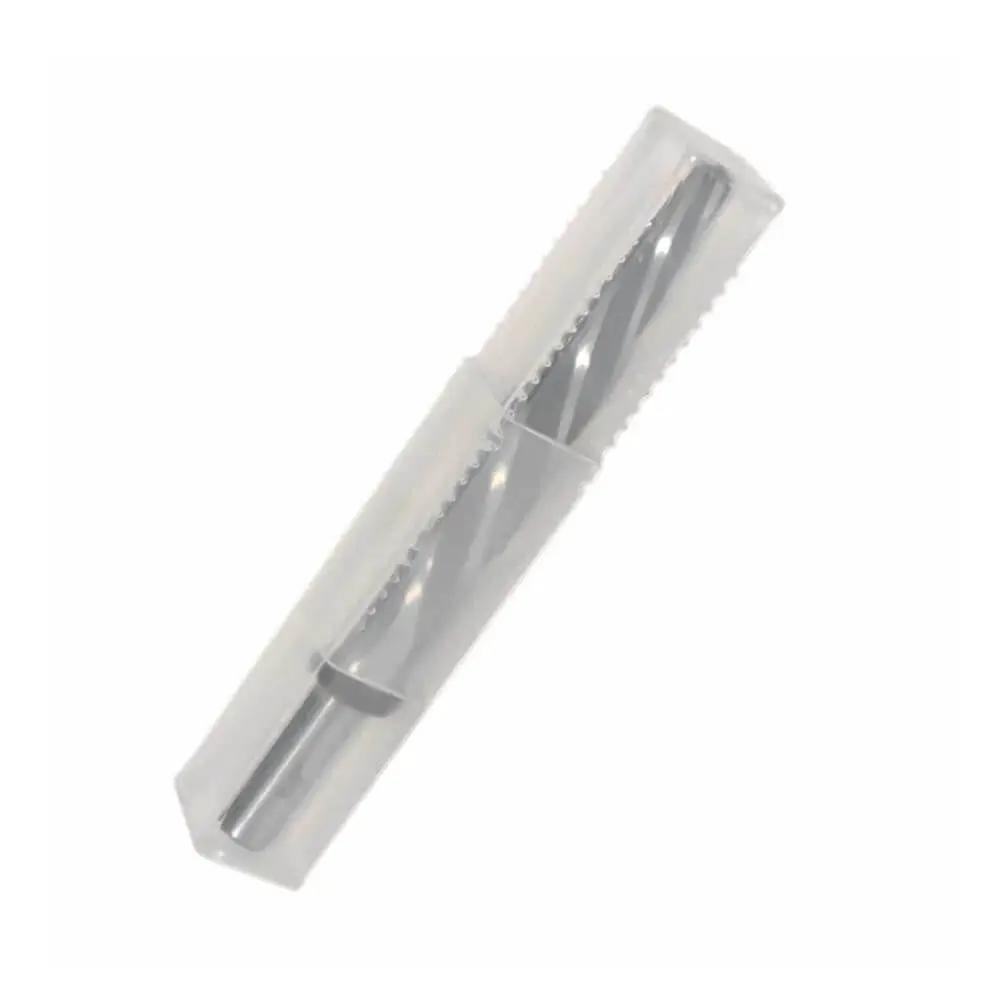 Half Inch Bridge Reamer Set For Metal Work M2 HSS Car Reamer Tapered Alignment Reamer Drill Bit With Spiral Flute And Straight Shank Chucking Reamers For Precise Hole Finishing And Deburring in plastic case.