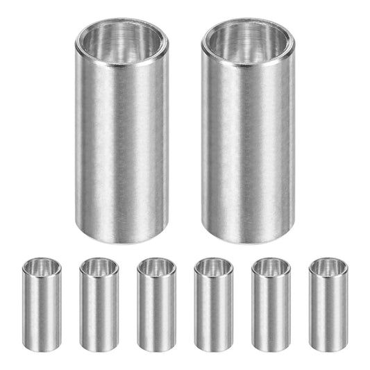 8 Pieces M8 304 Stainless Steel Spacers 8mm ID 10mm OD 22mm Length Round Screw Standoff Bushing Plain Finish