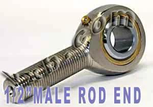 Male Rod End 1/2 POSB8L Left Hand Bearing