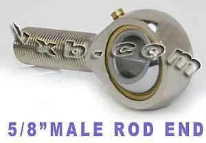 Male Rod End 5/8 POSB10L Left Hand Bearing