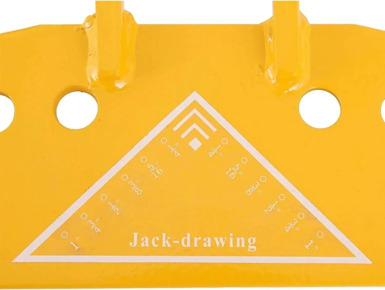 Close-up of a Mechanical And Manual Hydraulic Pipe Bender with Jack-drawing marking