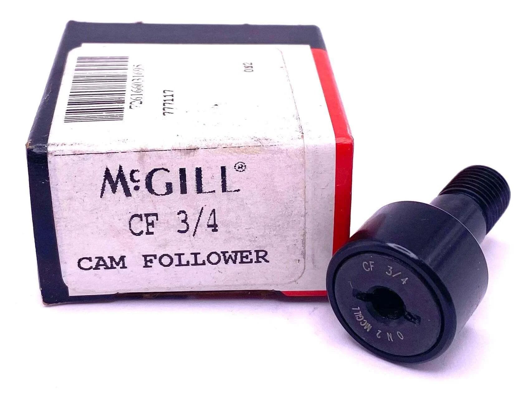 ✝️ McGill CF3/4 Stud Type Cam Followers CR-12 Track Roller Bearing in packaging