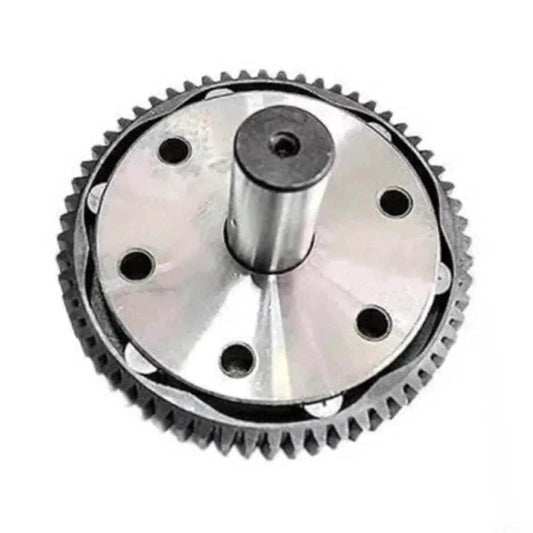 Front view of Replacement Spur Wheel Clutch for Bosch Rotary Hammer Models 540 D RH540M RH540S Part Number 1619P10766, metal part