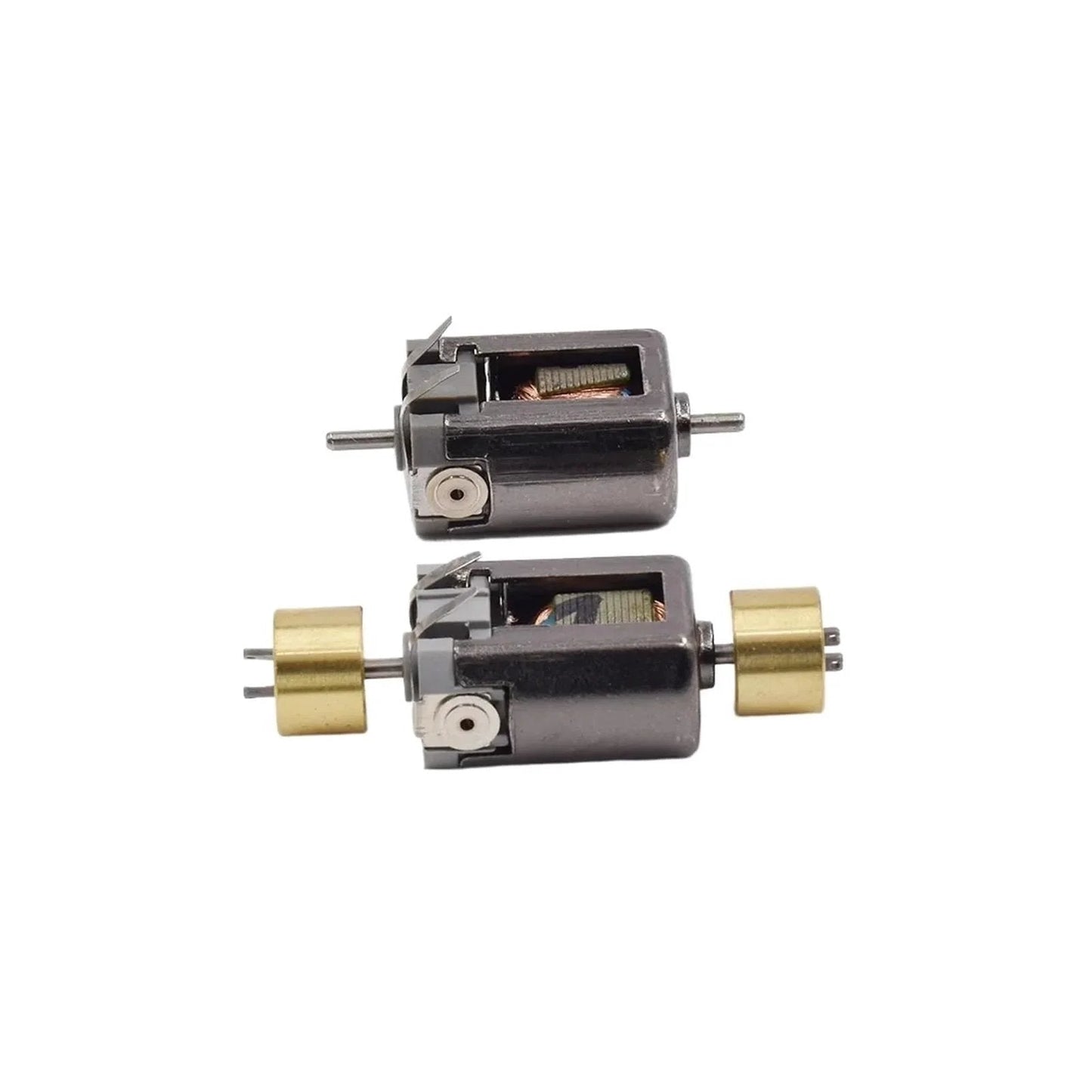 Micro Mini 10mm*15mm Electric Motor DC 6V-12V 26800RPM High Speed 1.5mm Dual Shaft for RC N-Scale HO Slot Car Rail Model