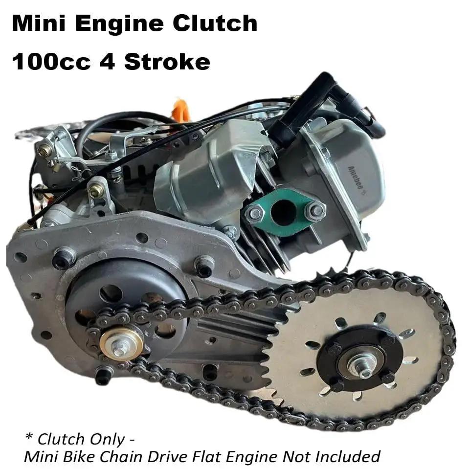 Bike Engine Clutch Bell Drum Brushing Sleeve Kit For 100cc 4 Stroke Motors Flange Bearing Parts in engine setup