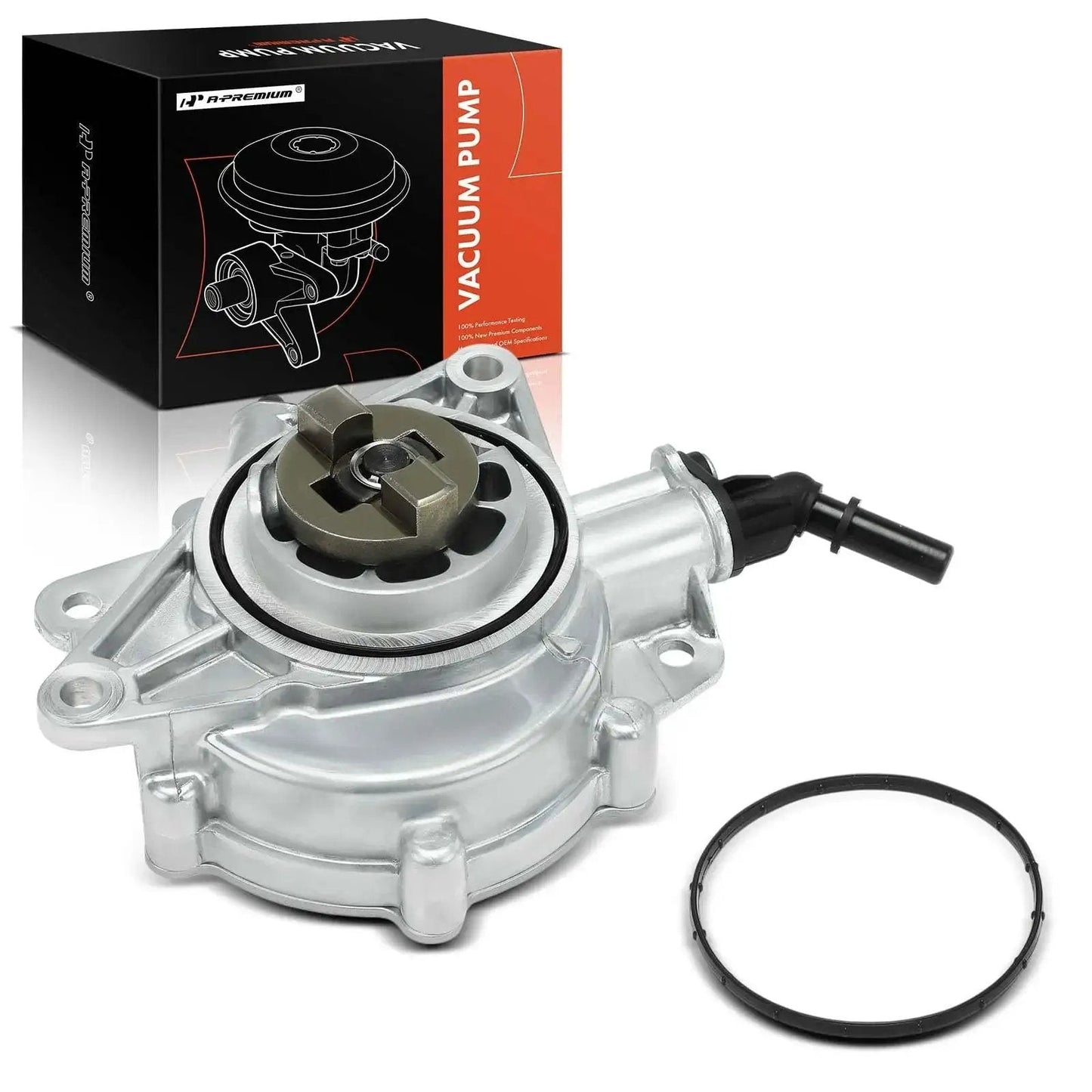 Premium Vacuum Pump Replacement For Mini Cooper 2011 2015 Cooper Countryman 2011 2016 Paceman 2013 2016 Direct Fit OEM Style Quality VCP181 Compatible Reliable Performance For R52 R60 R61 Models, shown with packaging and components.