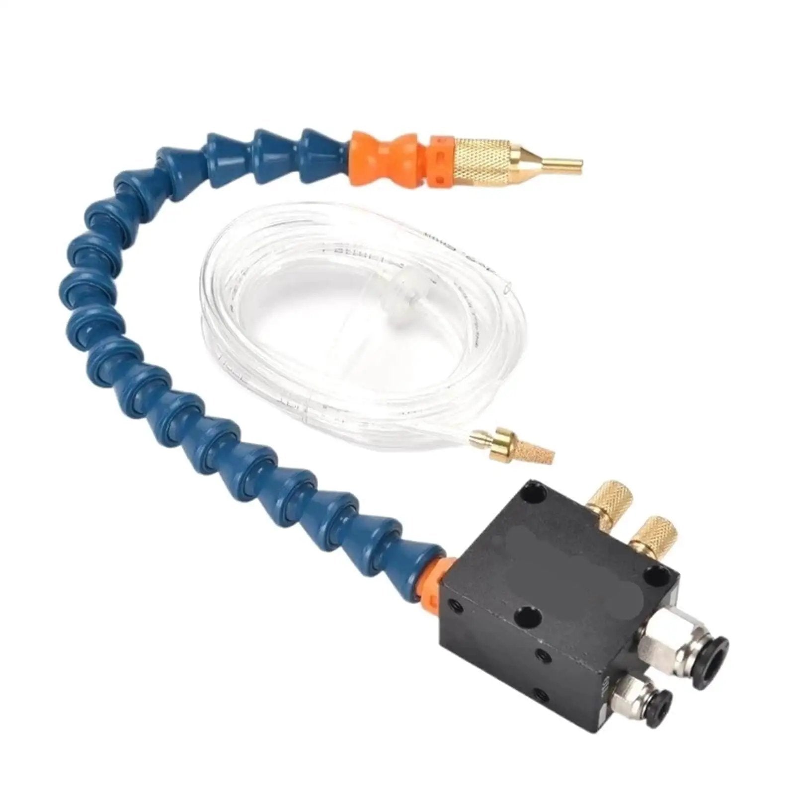 Mist Coolant Lubrication Spray System For Lathe Milling Drill Engraving Machines with 8mm pipe and magnet attachment