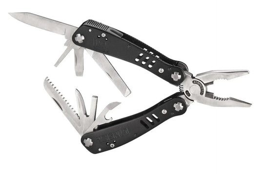 20 Function Multi Tool Set With Needle Nose Pliers And Wire Cutters, Includes Standard And Serrated Edge Blades For Household Projects