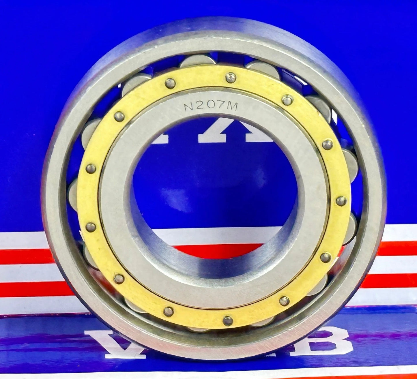 N207M Cylindrical Roller Bearing 35x72x17 Cylindrical Bearing