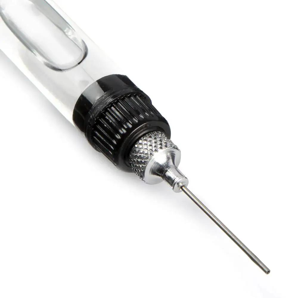 Pocket Clip Refillable Needle Precision Oil Applicator With Pro Grade Pinpoint Lube System And One Half Ounce Capacity Each, Easy Squeeze
