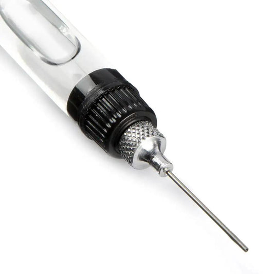 Pocket Clip Refillable Needle Precision Oil Applicator With Pro Grade Pinpoint Lube System And One Half Ounce Capacity Each, Easy Squeeze