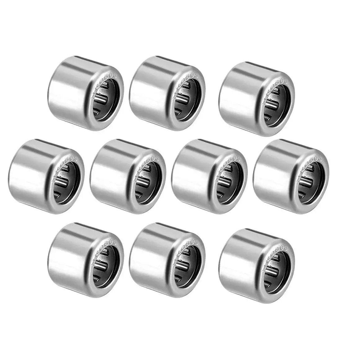 Drawn Cup Needle Roller Bearing Set Open End With 6mm Bore 10mm Outer Diameter And 8mm Width Built For Tight Spaces Heavy Duty Load