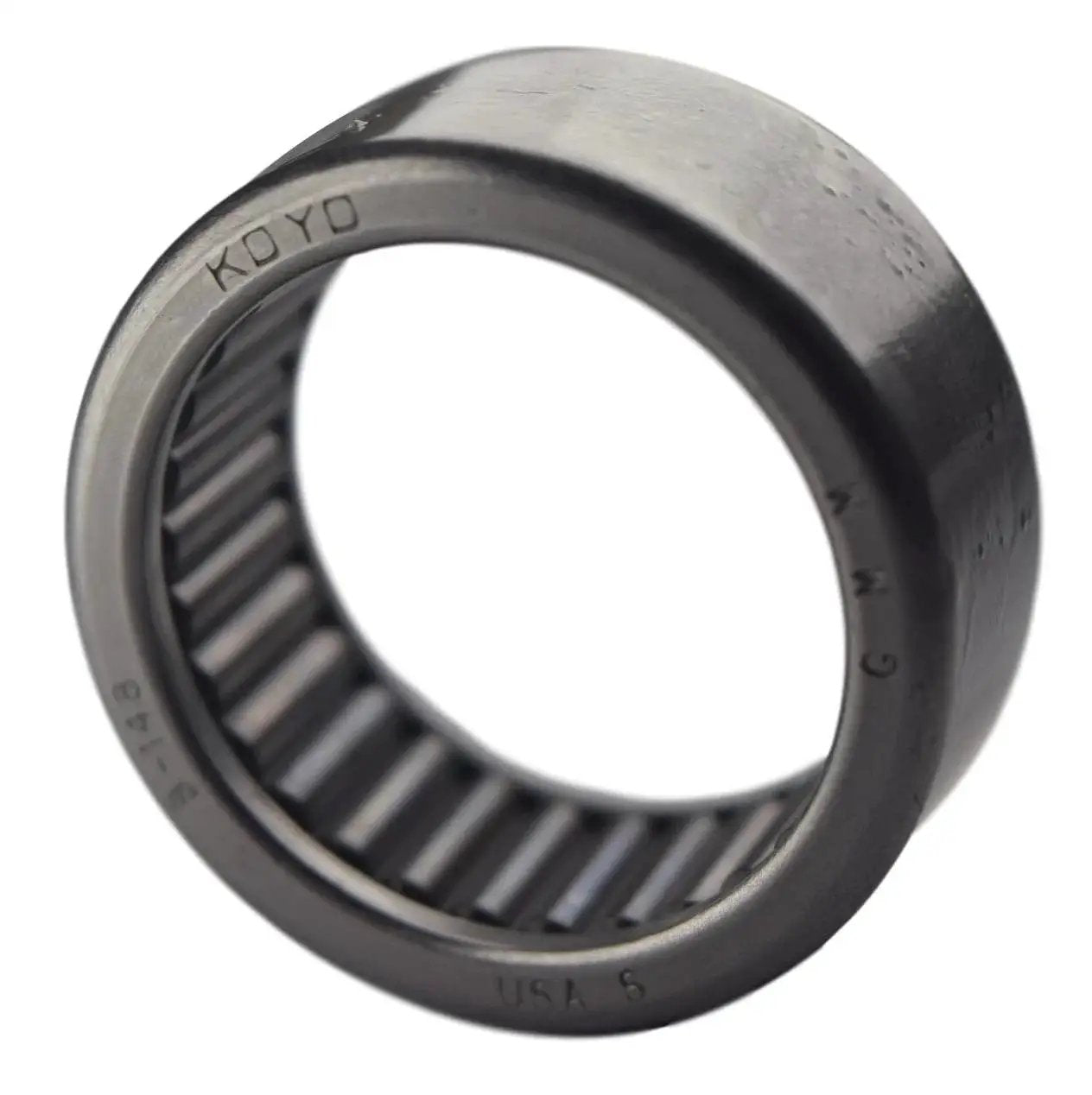 Full Complement Drawn Cup Needle Roller Bearing 7/8 Inch Bore 1-1/8 Inch Outer Diameter 1/2 Inch Width KOYO B-148 USA