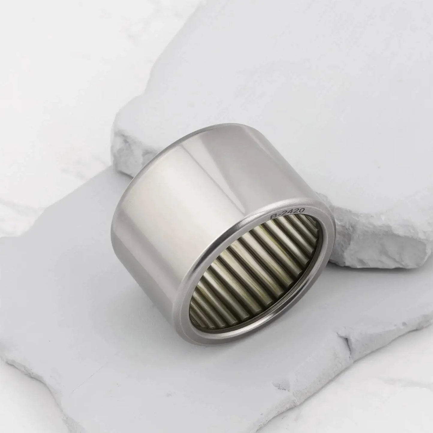 Needle Roller Bearing B-2420 Set Of 2 With Bore 38.1mm Outer Diameter 47.625mm shown on white background