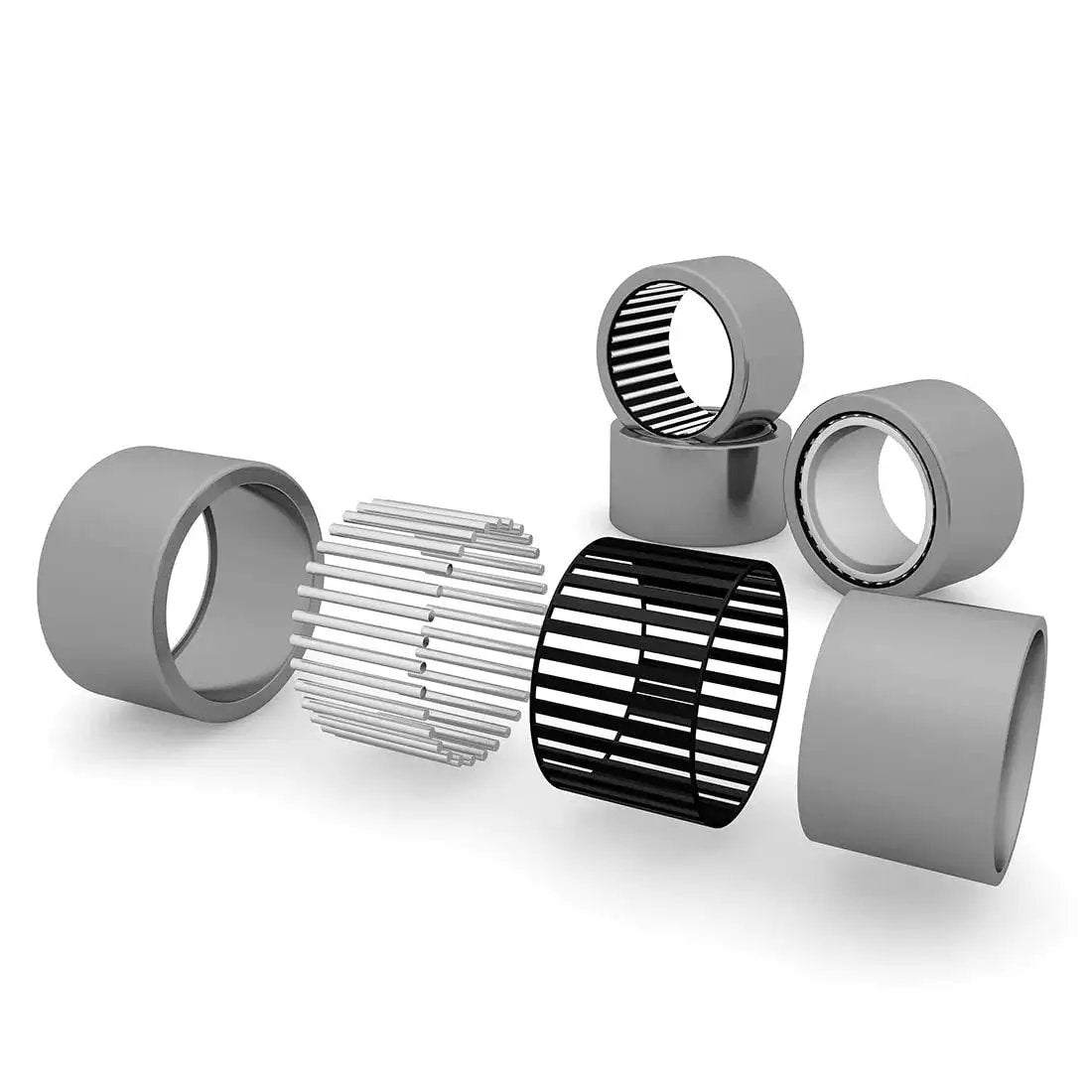 Needle Roller Bearing Set SCE1212 Drawn Cup Open End Three Quarters Inch Bore 1 Inch OD Three Quarters Inch Width