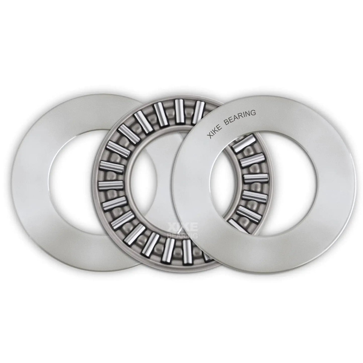 Four Piece AXK2035 Plus 2AS Needle Roller Thrust Bearings Set 20x35x2mm with washers for heavy load, chrome steel