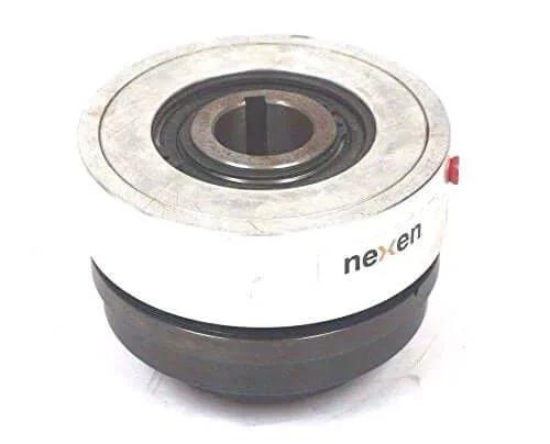 Nexen 912500 5H50PSP Single Position Tooth Clutch, Air Engaged, side view of metal component with bore and mounting features.
