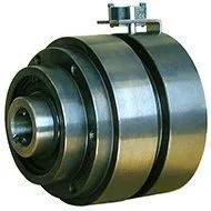 Side view of Nexen 803024 Air Engaged Torque Limiter with 25mm bore and proximity sensor mount.