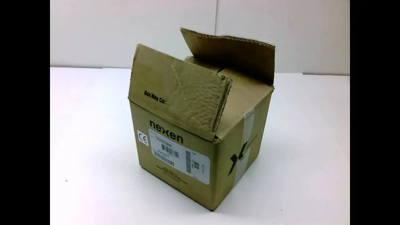 Box containing Air Engaged NEMA C-Face Modular Clutch Brake for 56C Frame with a 0.625 Inch Bore, labeled 'nexen'