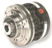 Side view of the Nexen 802850 F-450 Shaft Mounted Clutch showing metal construction and compact design.