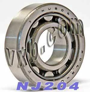 NJ204 Cylindrical Roller Bearing 20x47x14 Cylindrical Bearing