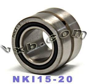 NKI15/20 Needle Roller Bearing 15x27x20mm - Machined Type