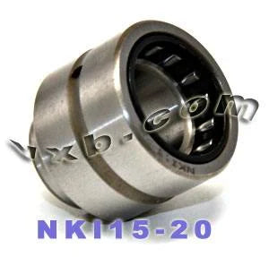 NKI15/20 Needle Roller Bearing 15x27x20mm - Machined Type