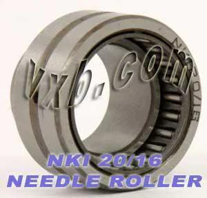 NKI20/16 Needle Roller Bearing 20x32x16mm - Machined Type