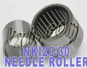 NKI25/30 Needle Roller Bearing 25x38x30mm - Machined Type