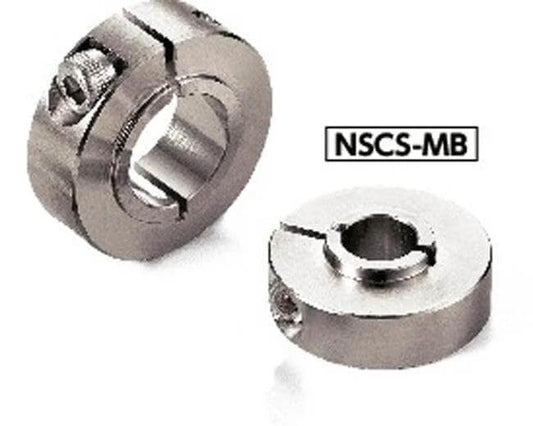 NSCS-3-8-MB NBK Set Collar - For Securing Bearing - Clamping Type. Made in Japan