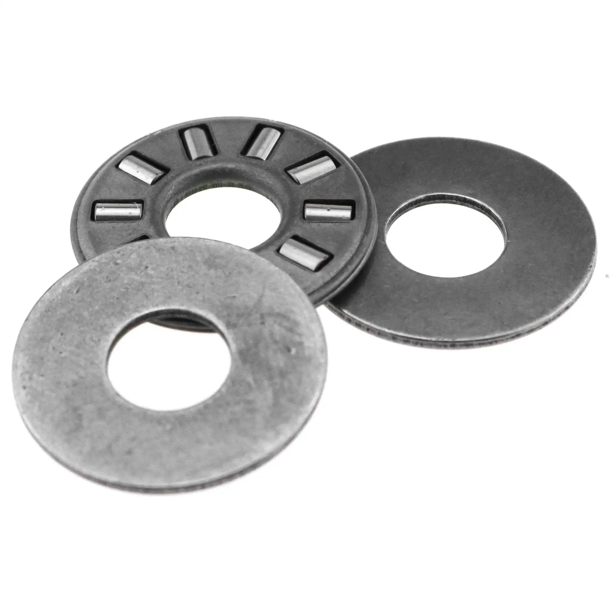 2 Sets NTA411 Thrust Needle Roller Bearings With TRA411 Washers One Quarter Inch Bore Durable High Temp Bearing Kit