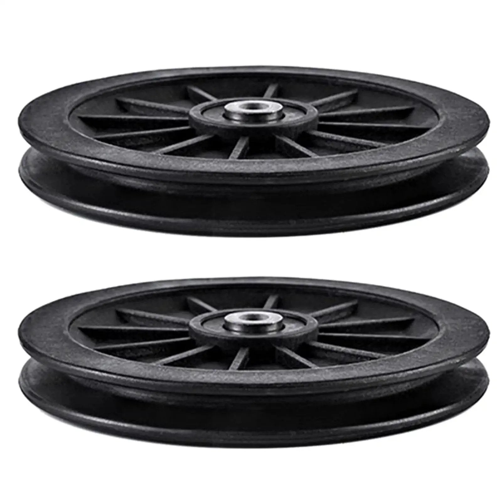 Nylon Round Rope Pulley For Fitness Equipment And Cable Machines Replacement Roller Low Friction Waterproof PA Pulley