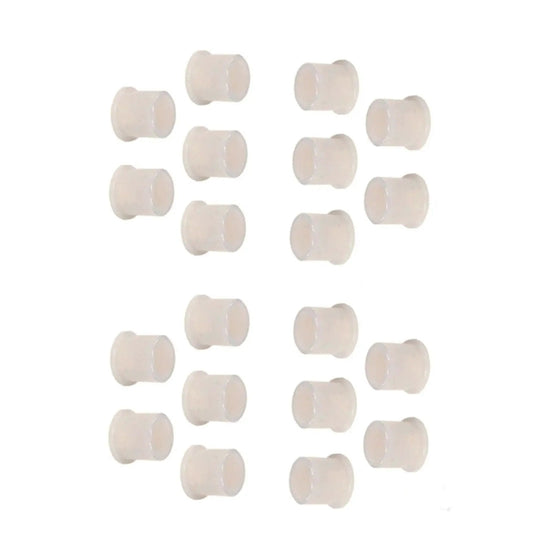 Replacement Nylon Wheel Bushing For One Half Inch ID By Five Eighth Inch OD Direct Fit For Rotary 329 Laser L2119 20-pack image.