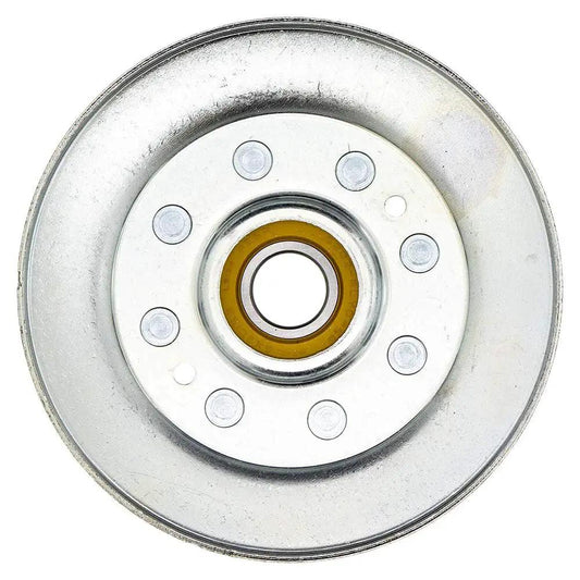 OEM Sheave Assembly AM147272 for John Deere lawn tractors and compact utility tractors top view