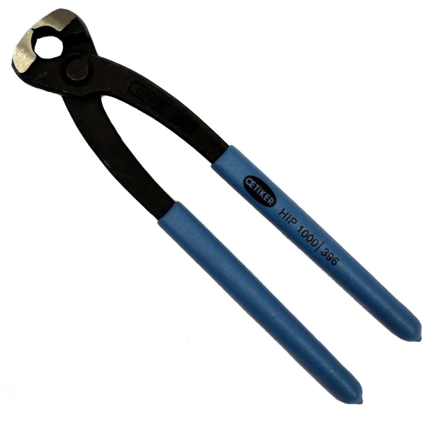 Oetiker 141 Series Pincer Straight Jaw Manual Closing Tool Forged Steel Lightweight for ear clamps with blue handles