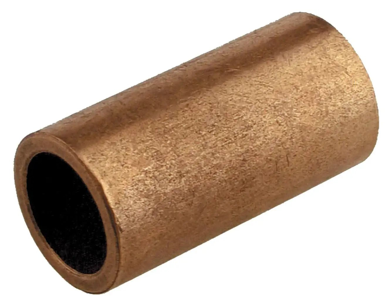 Oil Impregnated Bronze Sleeve Bearing 1/4 X 3/8 X 1 Inch Self Lubricating Low Friction Sintered Bronze Bushing