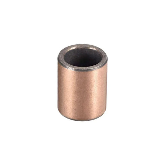 Sleeve Bearing 12mm Bore 16mm Outer Diameter 20mm Length Oilless Plain Bearing Wrapped Bushing For Sliding Motion With Bronze Sintered Coating
