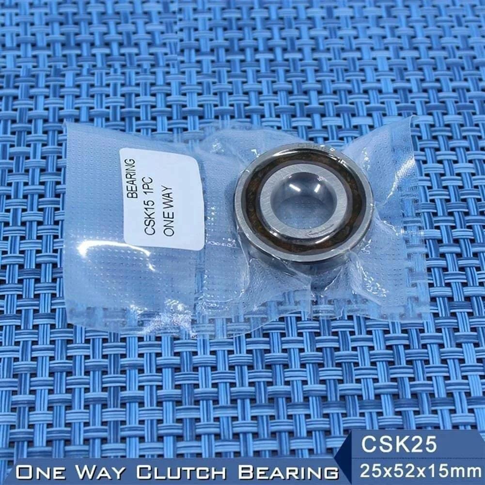 High Speed CSK25 One Way Bearing Clutches 25X52X15mm Without Keyway CKK25 CSK6205 Free Wheel Clutch Bearings CSK205