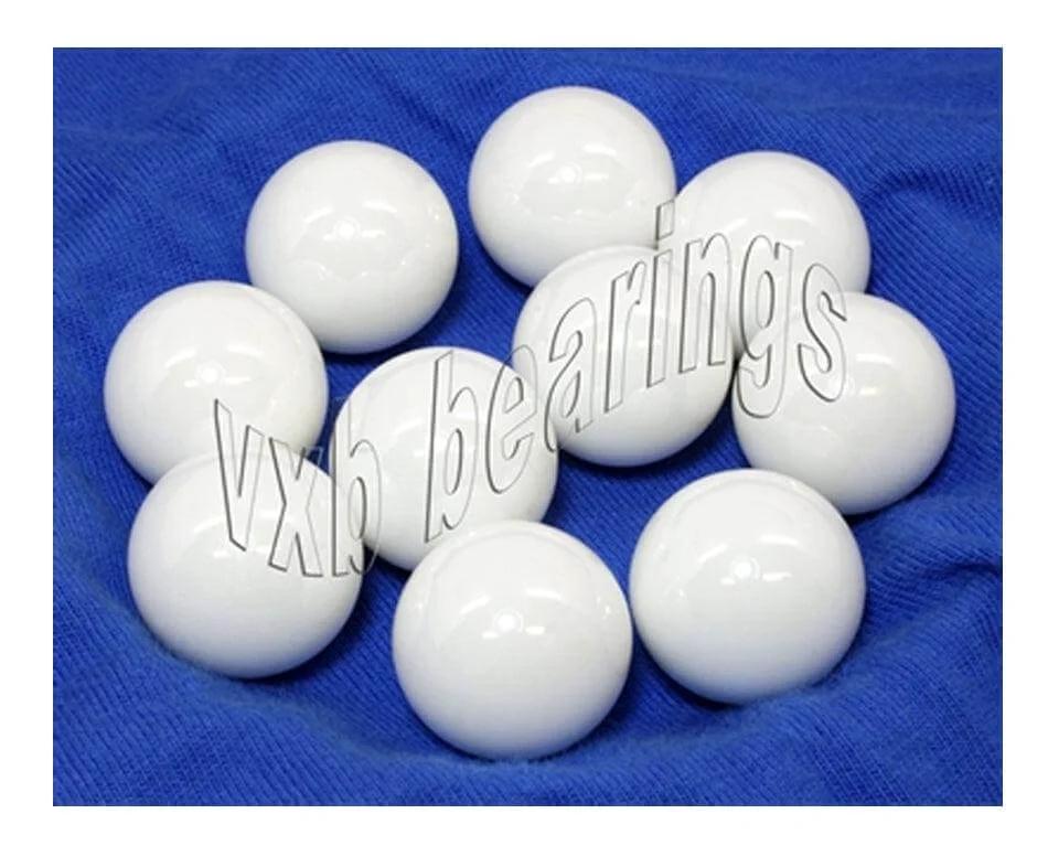 10-Pack 7.5mm Loose Ceramic Balls G10 ZrO2 Bearing Balls