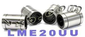 4-Pack LME20UU 20mm Ball Bushing 20x32x45 Linear Motion Bearings