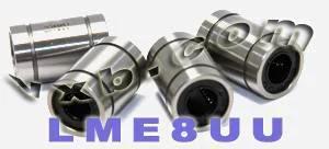 4-Pack LME8UU 8mm Ball Bushing 8x16x25 Linear Motion Bearings