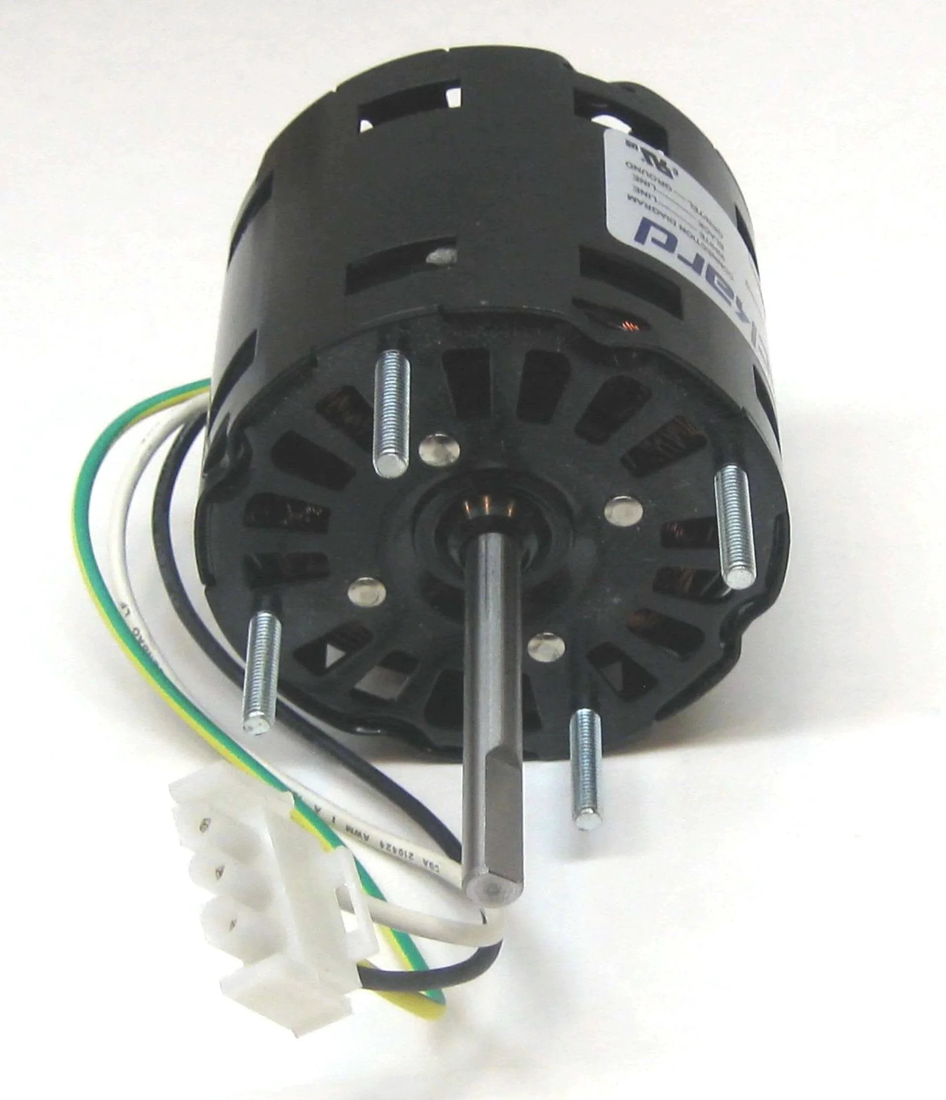 Packard 90145 Motor for Greenheck 310145, 8 Watt, 115/60 Volts, 950 RPM, CWSE with visible wiring and studs