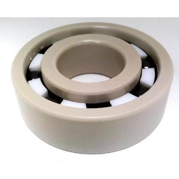 6001 PEEK Ball Bearing - Si₃N₄ Ceramic Balls - PTFE Cage - 12x28x8mm