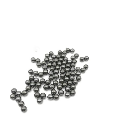 5PCS Solid Stainless Steel Ball with Hole OD 12mm Perforated Steel Ball(5 PCS,12mm x 5mm)