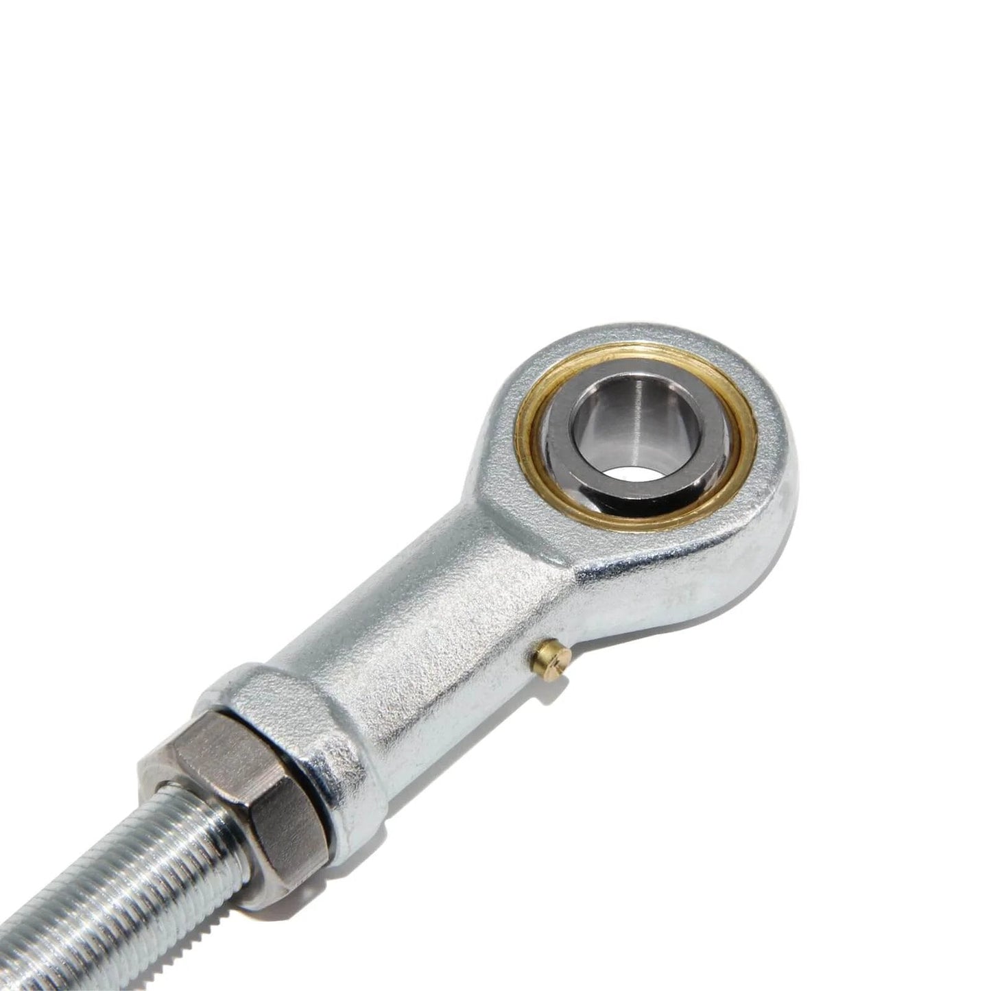 4pcs PHSB8 Rod End Bearings 1/2-inch Bore Pre-Lubricated Bearings 1/2-20 Female Thread Right Hand with Jam Nuts close-up