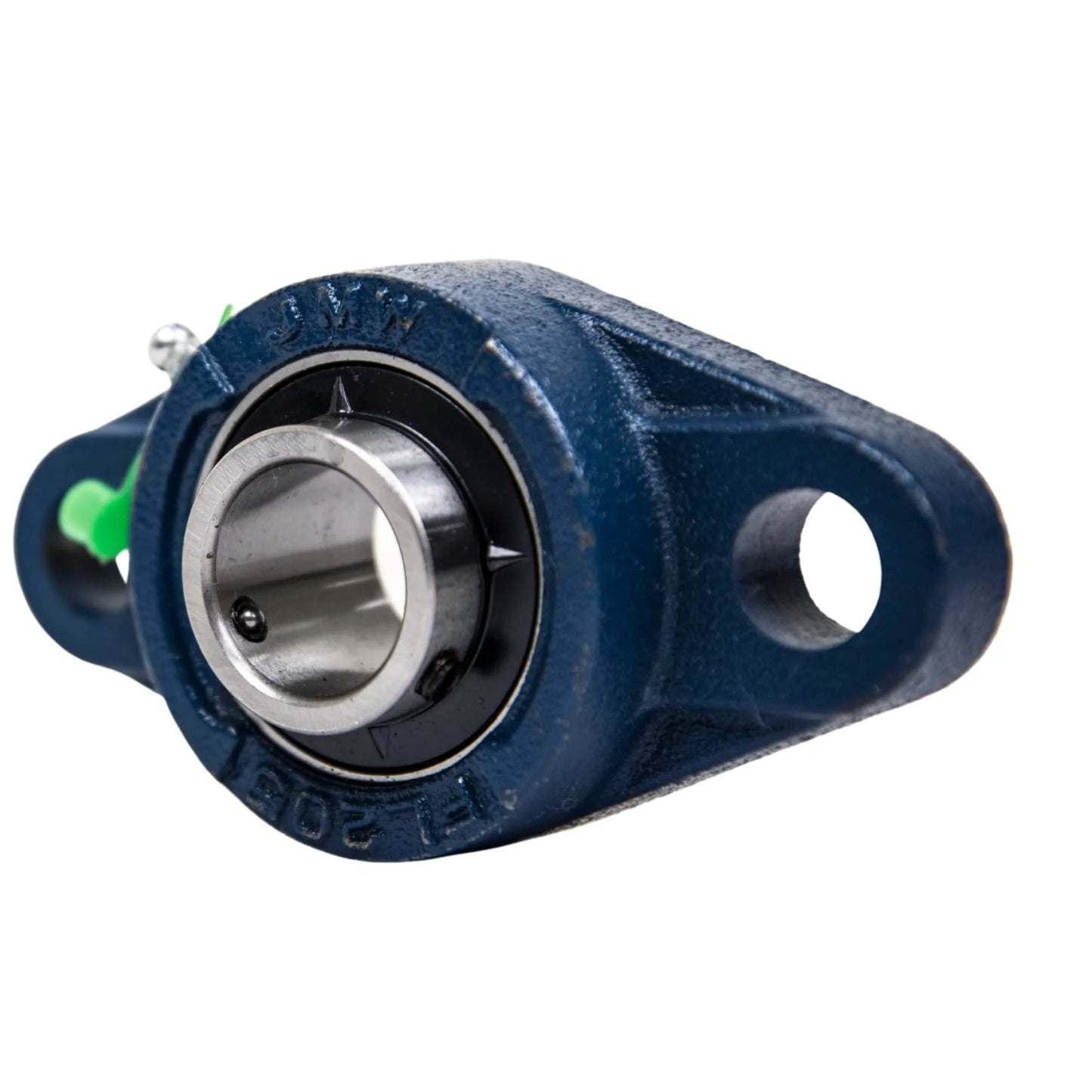 UCFL205-16 Pillow Block Bearing (2 Pack), 1 inch Bore, 2-Bolt Flange Mounted, Solid Base, Self-Alignment front view