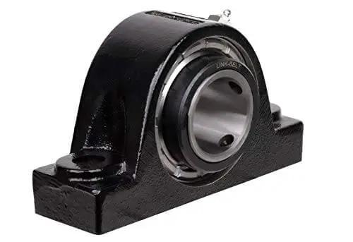 Durable Heavy Duty Solid Housed Pillow Block Spherical Roller Bearing With Interchangeable Cast Iron Housing And Sealed Design