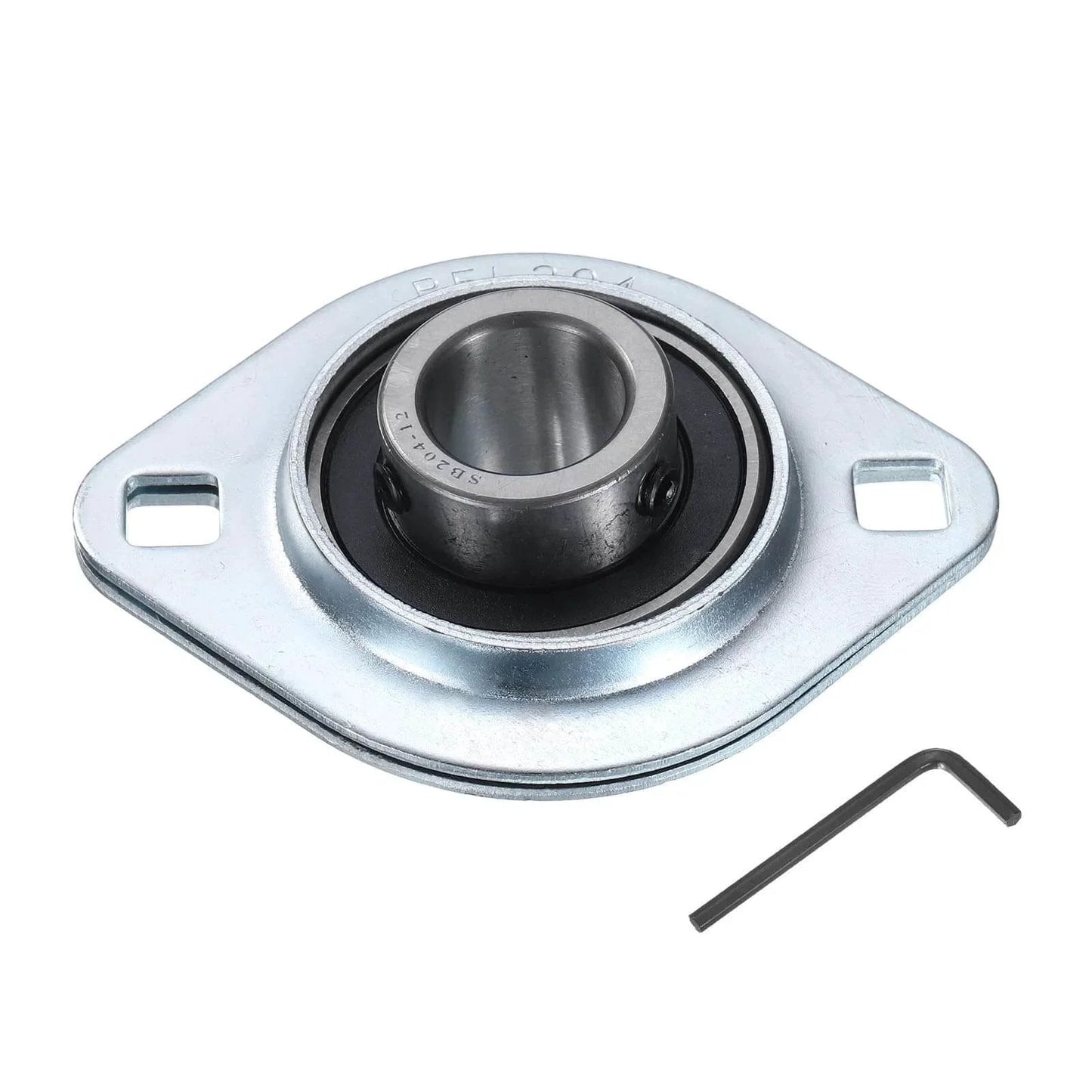 SBPFL204-12 Pillow Block Bearings 3/4" Bore Bearing Units Steel Flange Mounted Bearing Housing with Wrench
