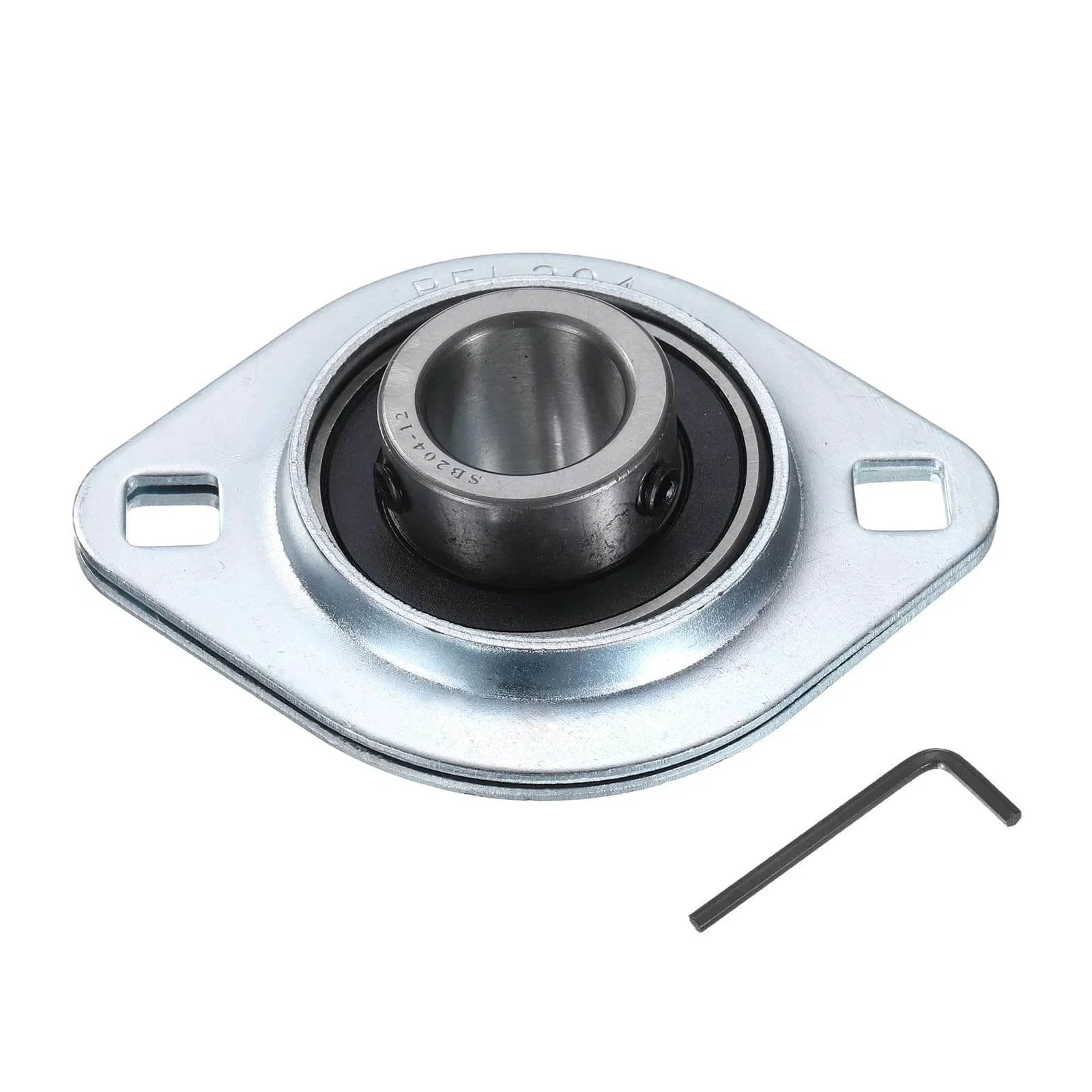 SBPFL204-12 Pillow Block Bearings 3/4" Bore Bearing Units Steel Flange Mounted Bearing Housing with Wrench